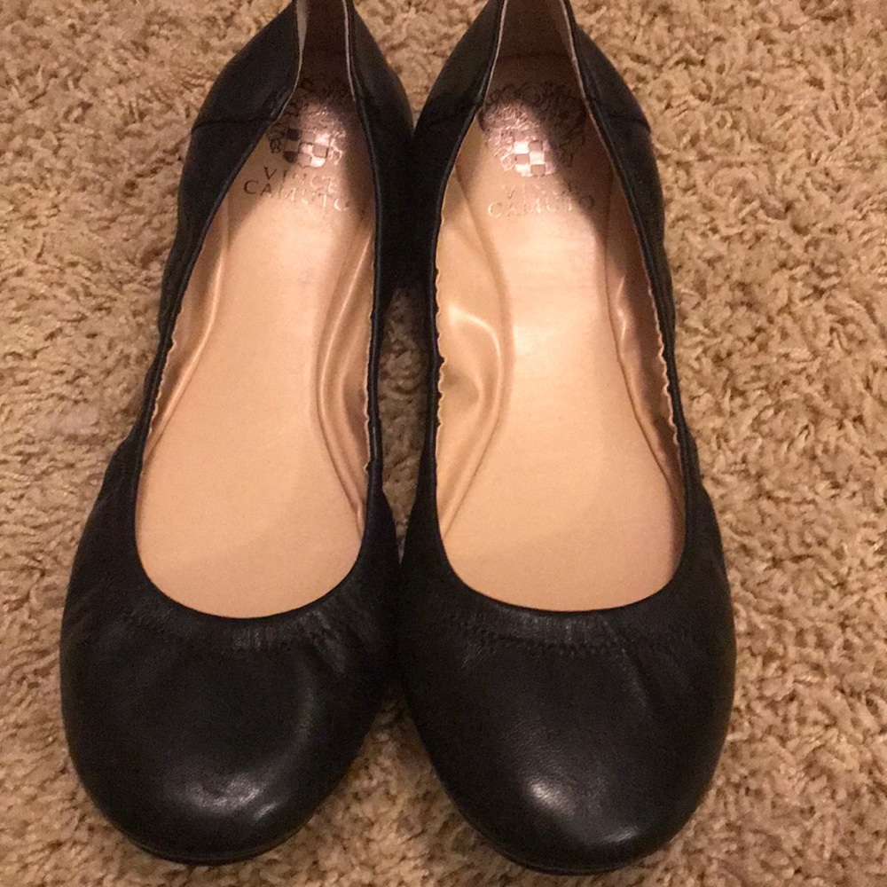 Vine Camino Black Flats